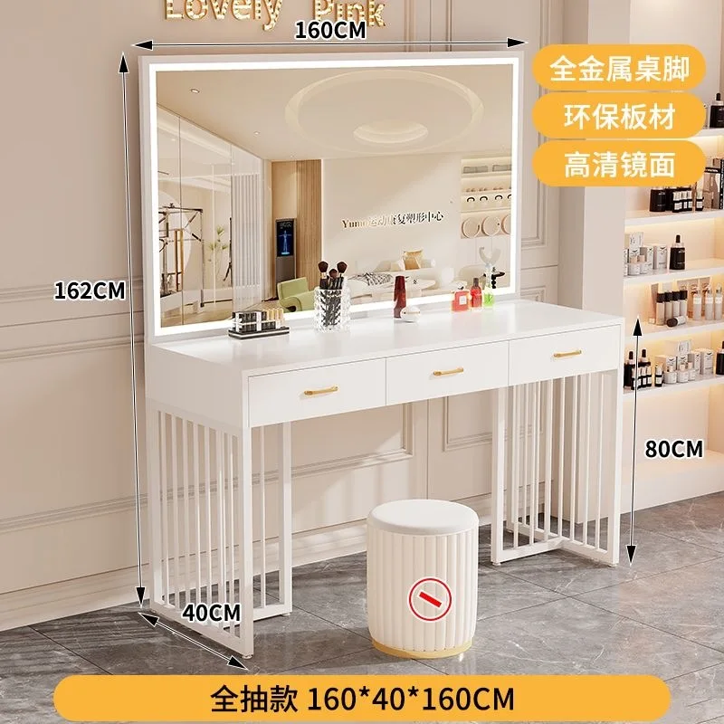 Beauty Makeup School - Modern studio dressing table with lamp