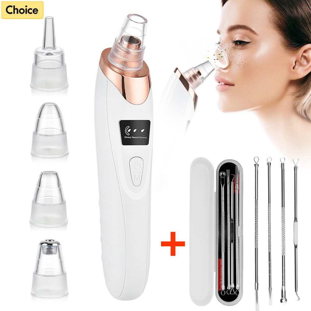 Pore Vacuum - Vacuum Suction Blackhead Remover Acne Needle