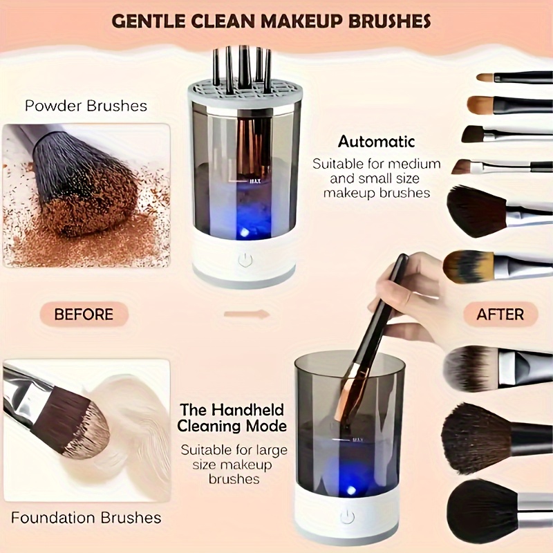 Automatic Electric Makeup Brus - Beauty Makeup Products ulasan dan harga