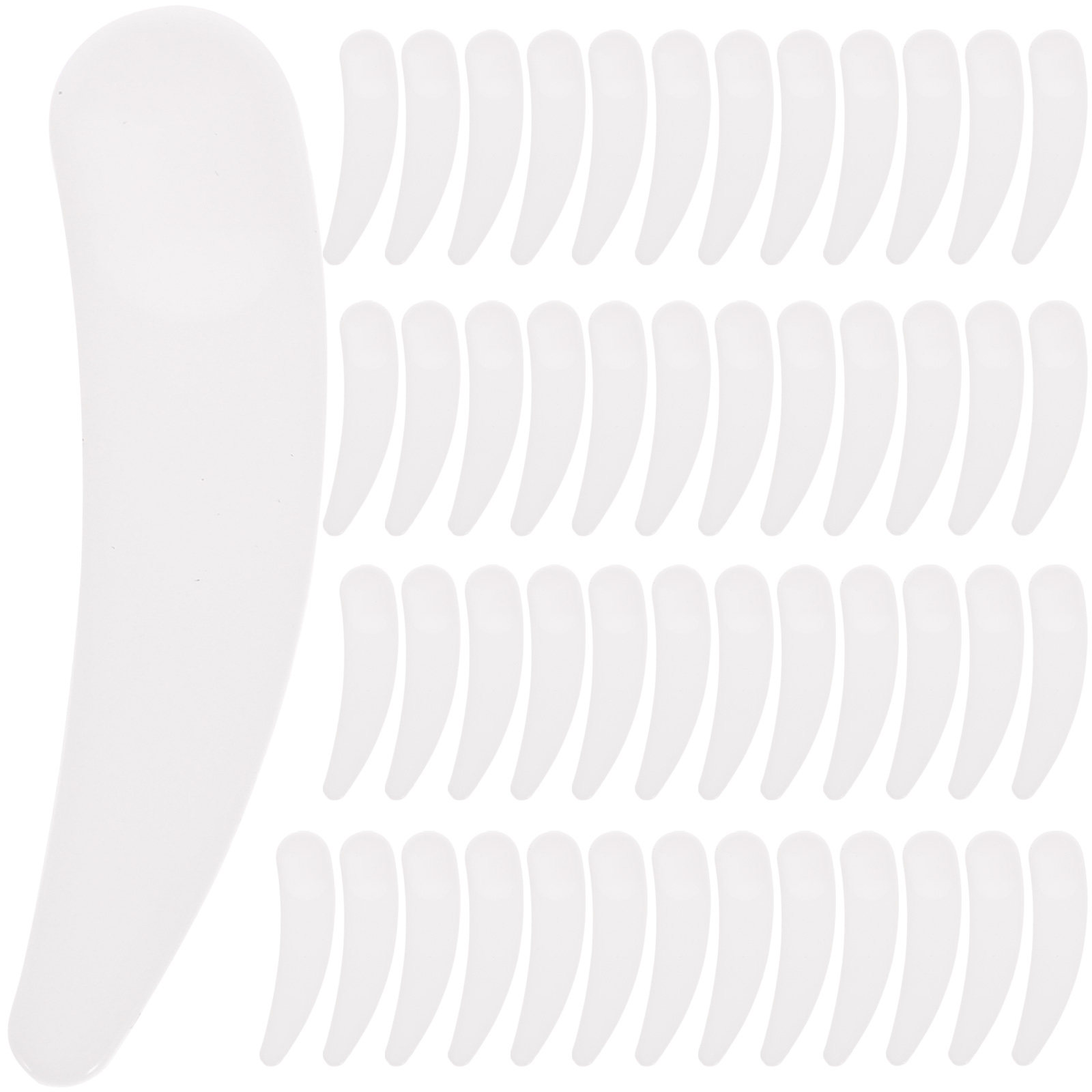 50Pcs Spatula Spoon Facial for - Beauty Makeup Products ulasan dan harga