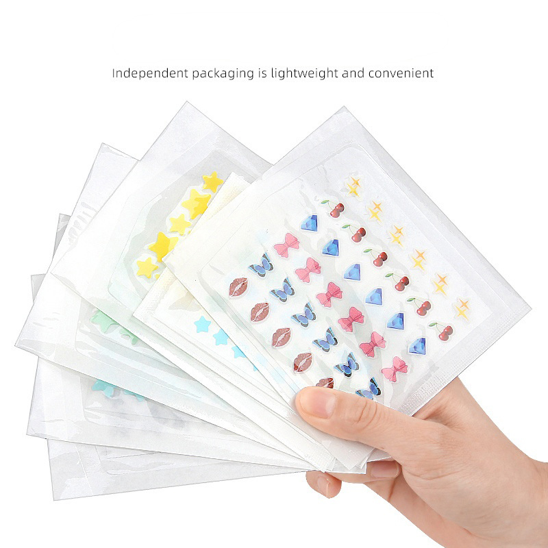 Color Cartoon Acne Patch Skin  - Beauty Of Makeup ulasan dan harga