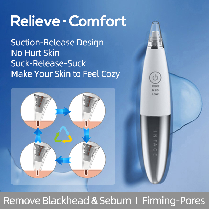 Inface Blackhead Remover Vacuu - Pore Vacuum ulasan dan harga