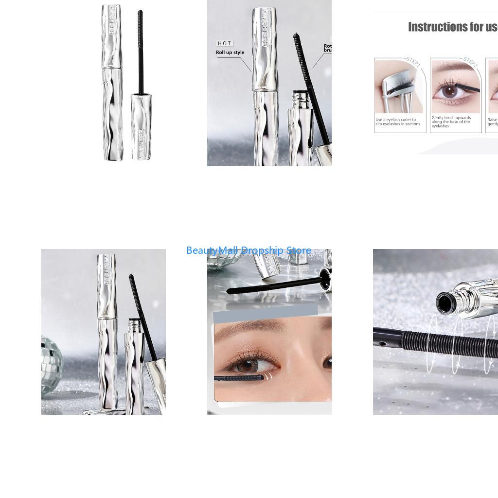 40JD Iron Wand Mascara,Metal M - Waterproof Mascara Wand ulasan dan harga