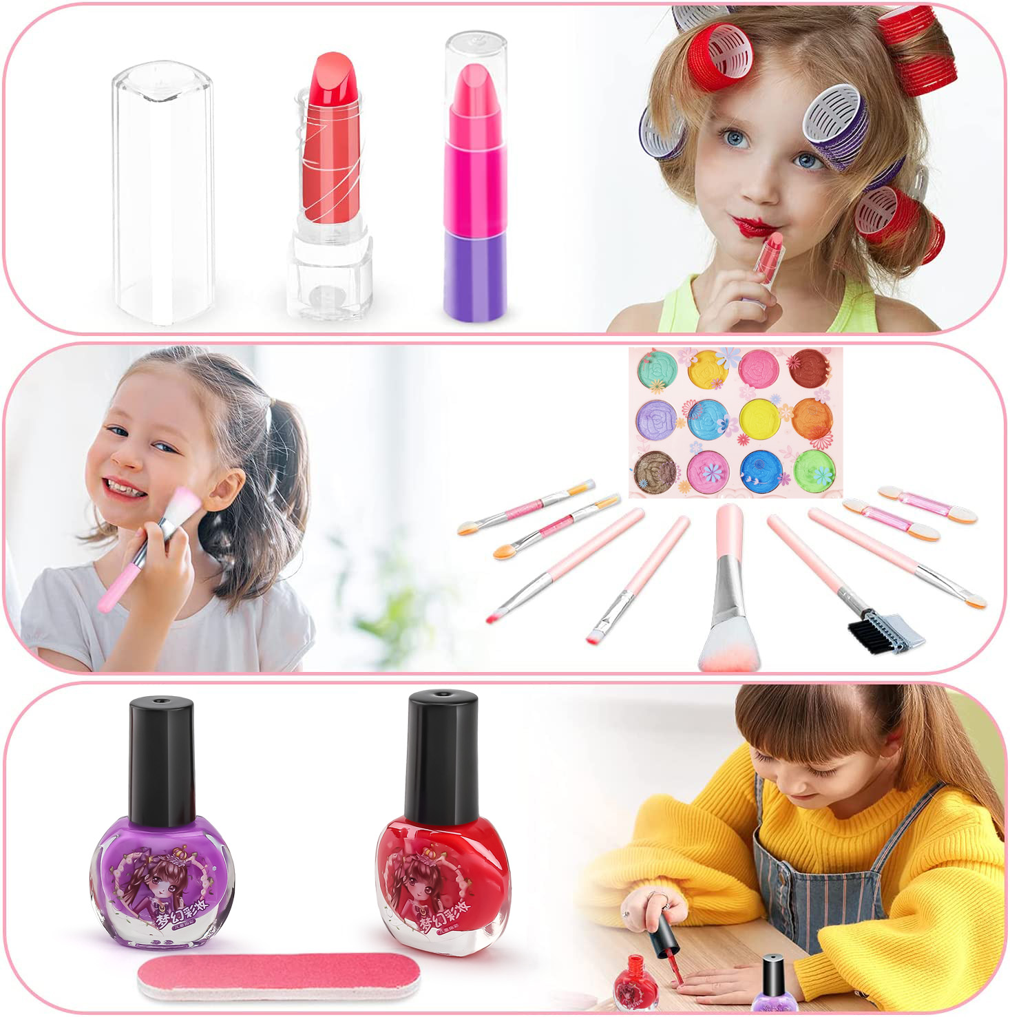 Kids Makeup Toy Kit for Girls, - Beauty Makeup Kit For Girls ulasan dan harga