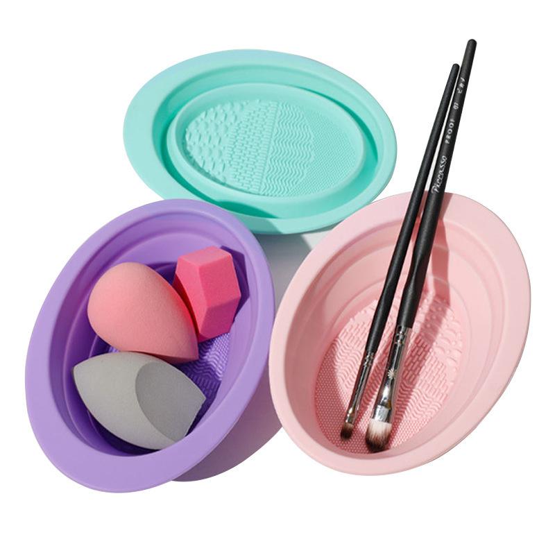 Soft Silicone Makeup Brush Cle - Beauty Makeup Kit ulasan dan harga