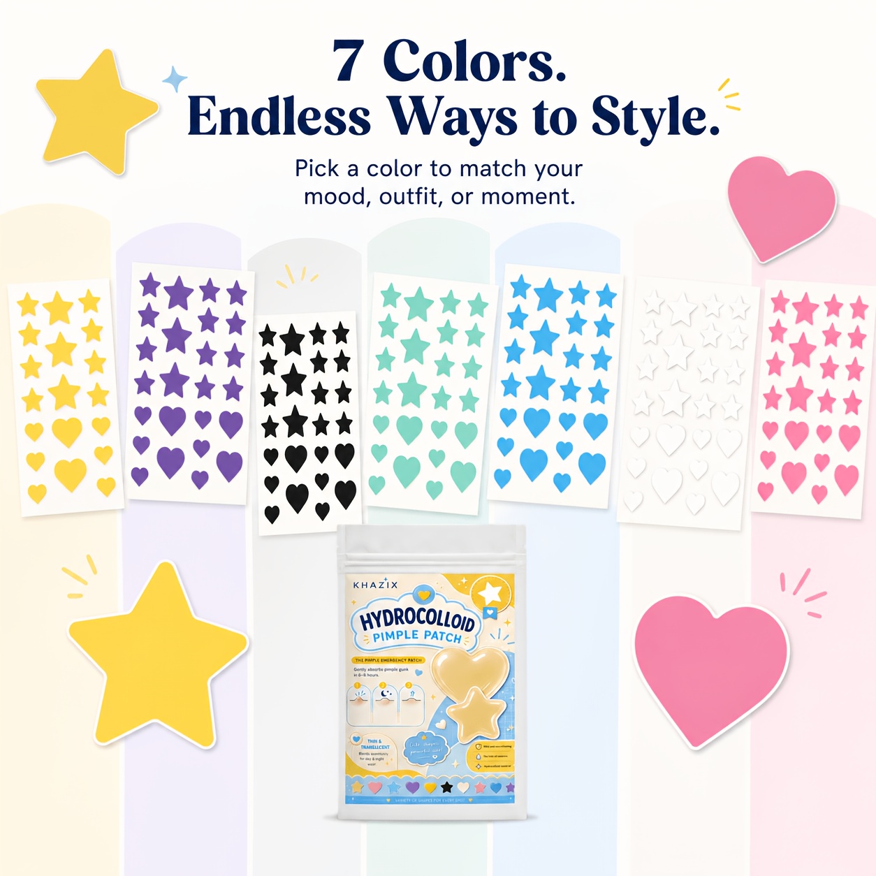 7 colors, 252 PCS/756 PCS. Sta - Beauty Of Makeup ulasan dan harga