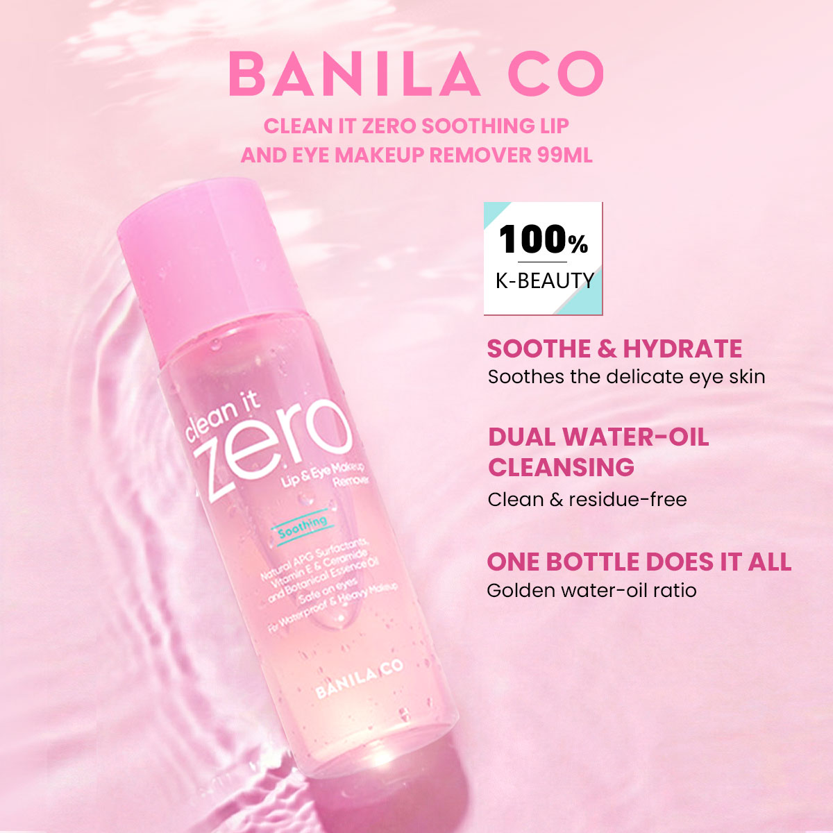 BANILA CO Clean it Zero Soothi - Beauty Of Makeup ulasan dan harga