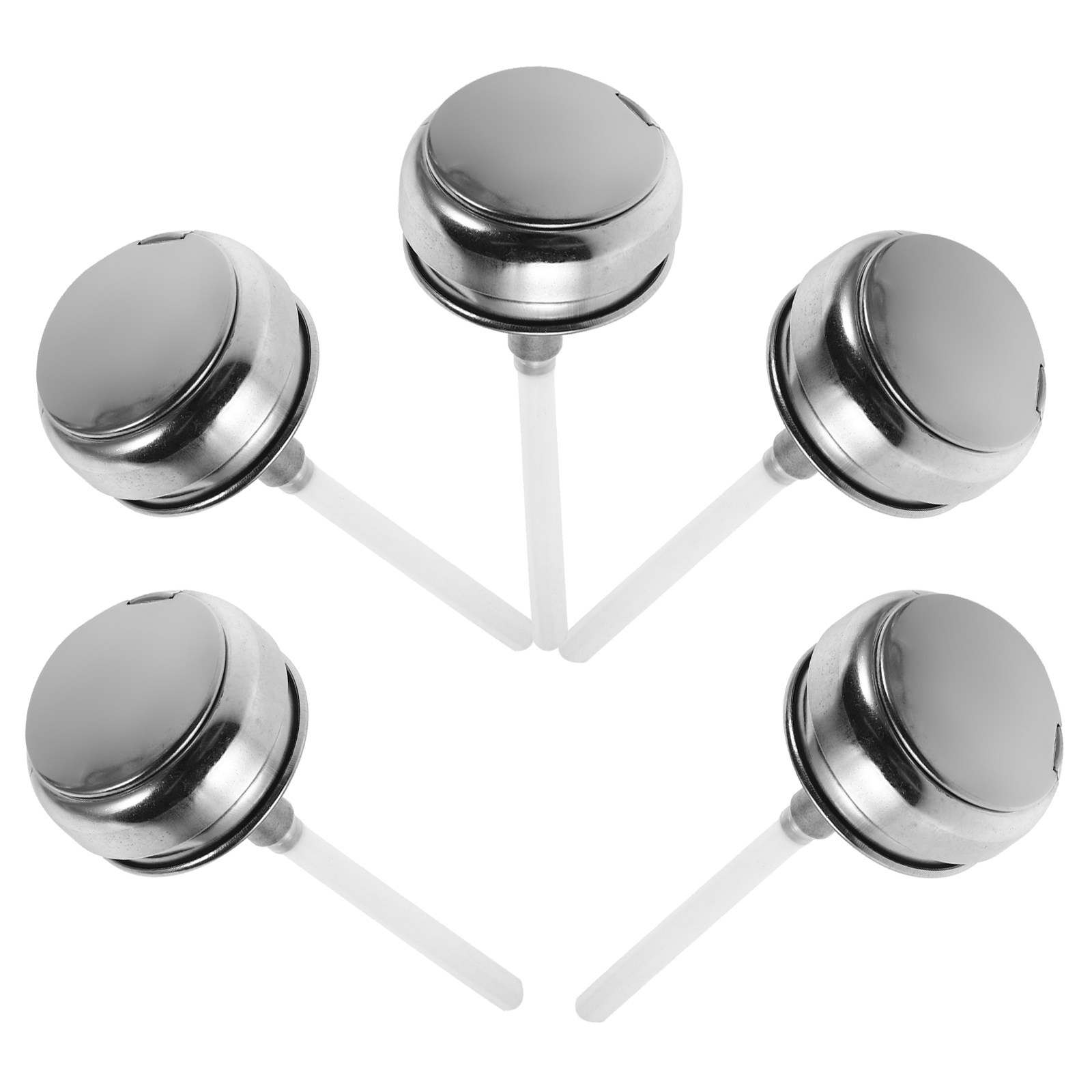 5Pcs Stainless Steel Aluminum  - Beauty Of Makeup ulasan dan harga