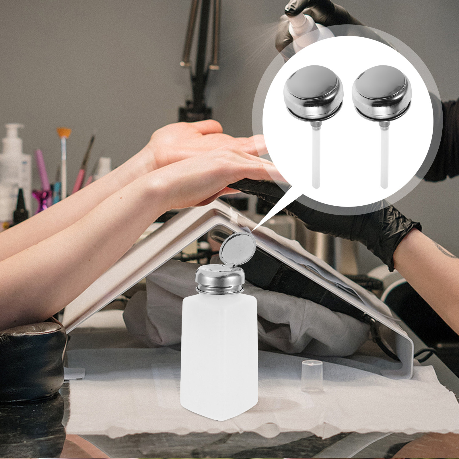 5Pcs Stainless Steel Aluminum  - Beauty Of Makeup ulasan dan harga