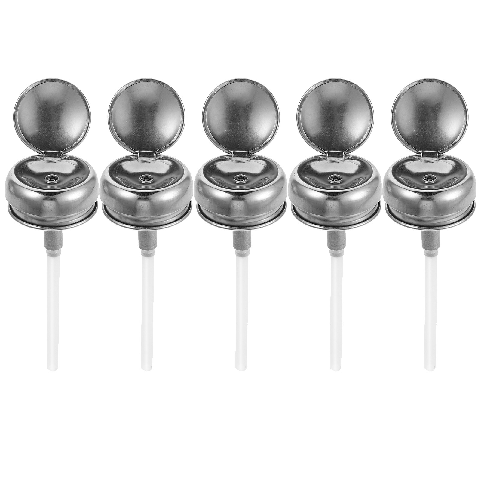 5Pcs Stainless Steel Aluminum  - Beauty Of Makeup ulasan dan harga