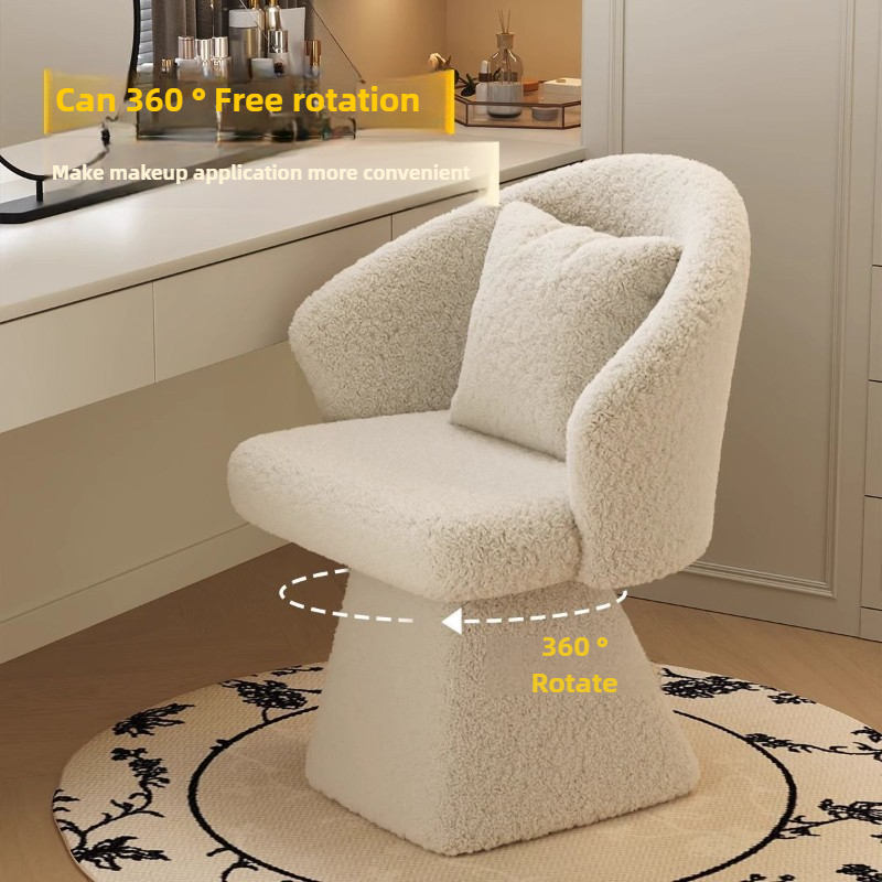 Dressing Table Chair, Rotatabl - Beauty Of Makeup ulasan dan harga