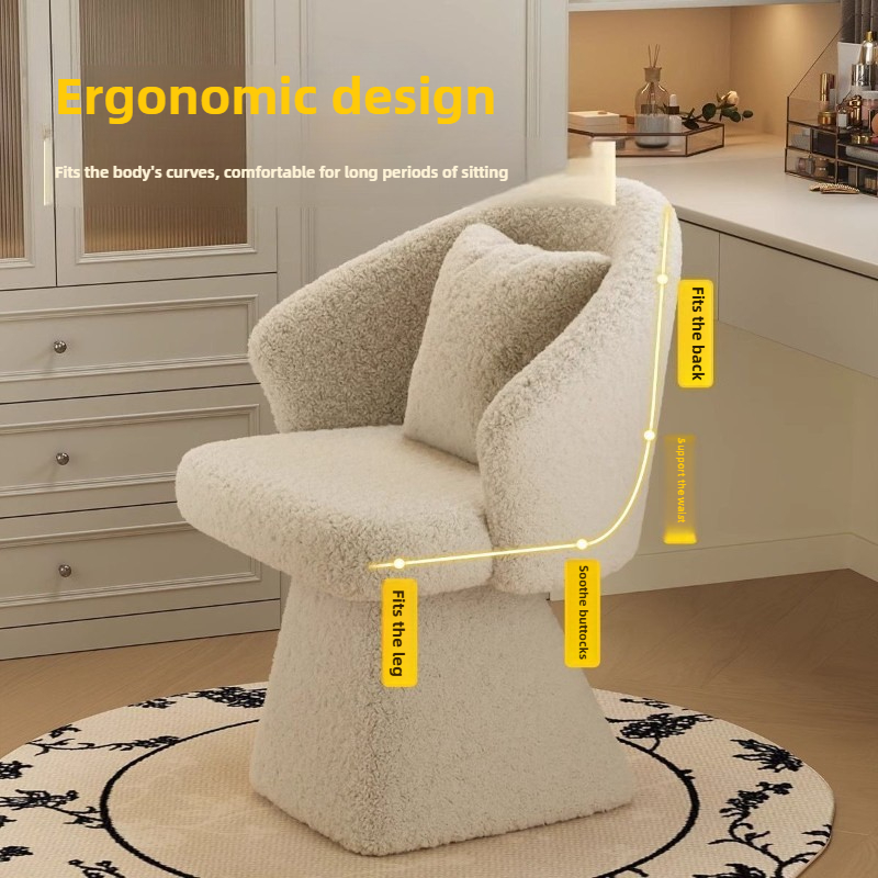 Dressing Table Chair, Rotatabl - Beauty Of Makeup ulasan dan harga