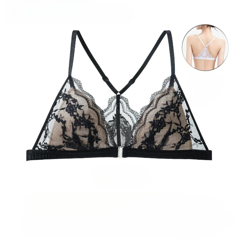 French Lace Triangle Cup Bra F - Beauty & Makeup Katia Di Paola Palermo ulasan dan harga