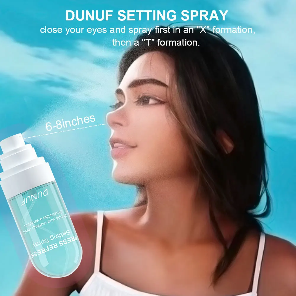 DUNUF 1 Pcs Moisturizing Makeu - Makeup Fixing Mist ulasan dan harga