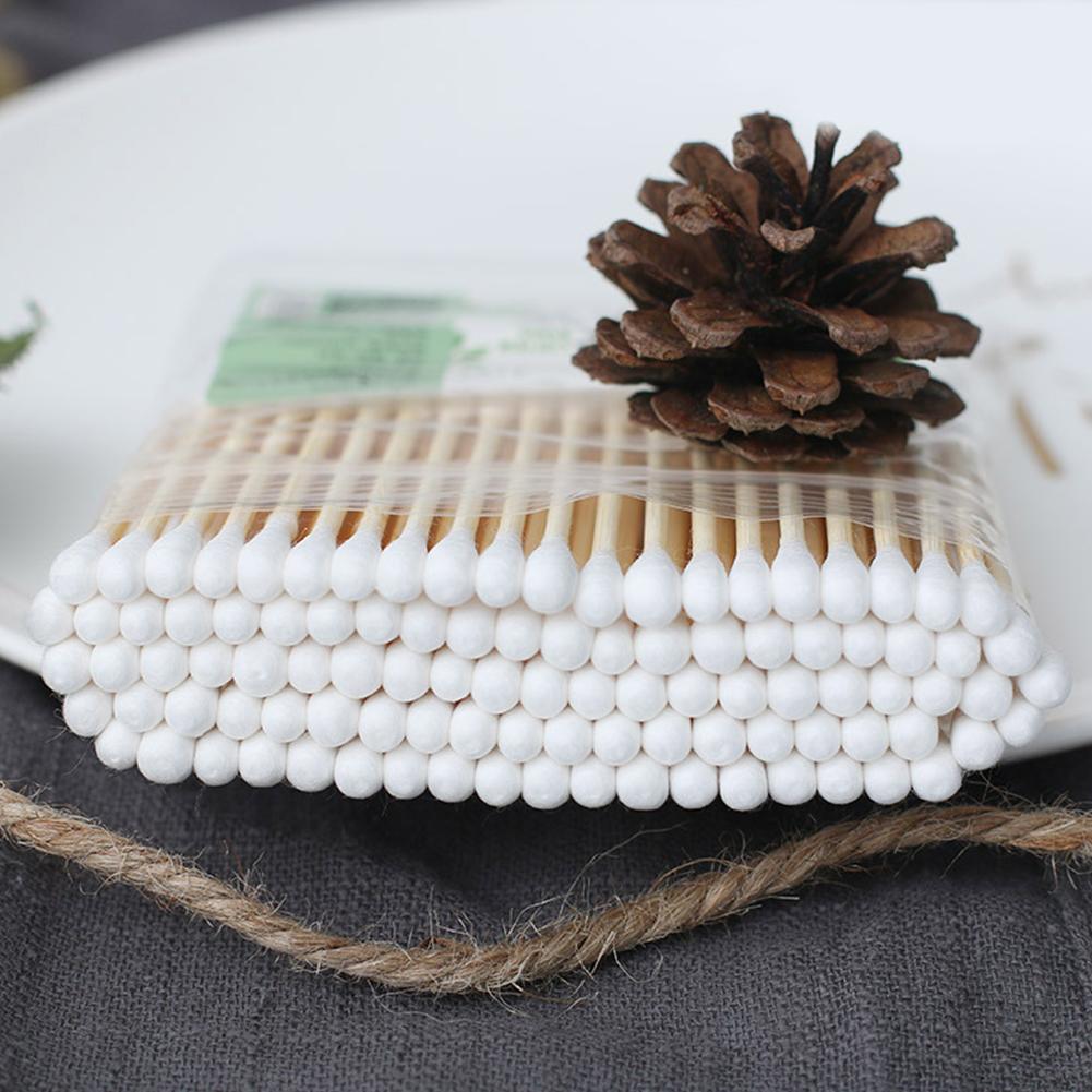 10/100pcs Disposable Cotton Sw - Beauty Of Makeup ulasan dan harga