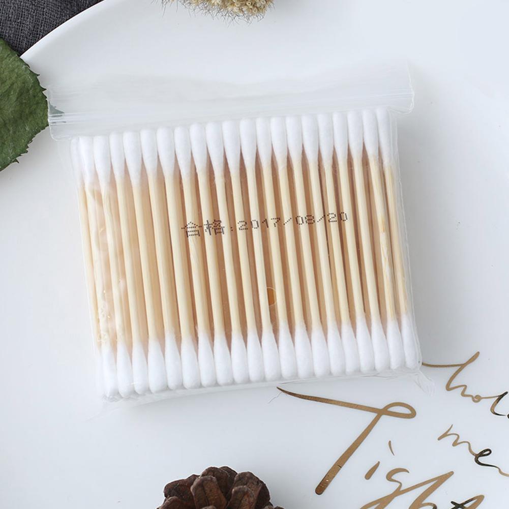 10/100pcs Disposable Cotton Sw - Beauty Of Makeup ulasan dan harga