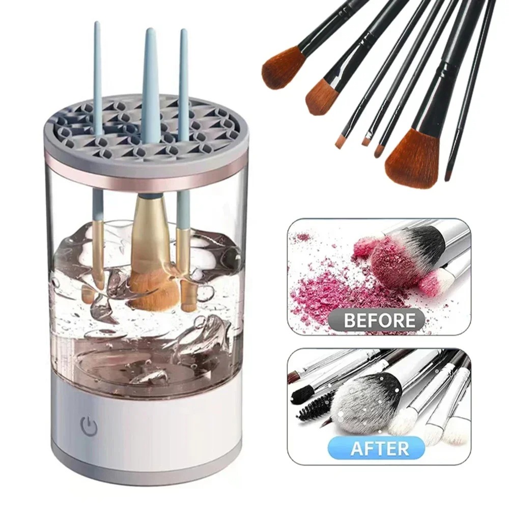 Automatic Electric Makeup Brus - Beauty Makeup Products ulasan dan harga