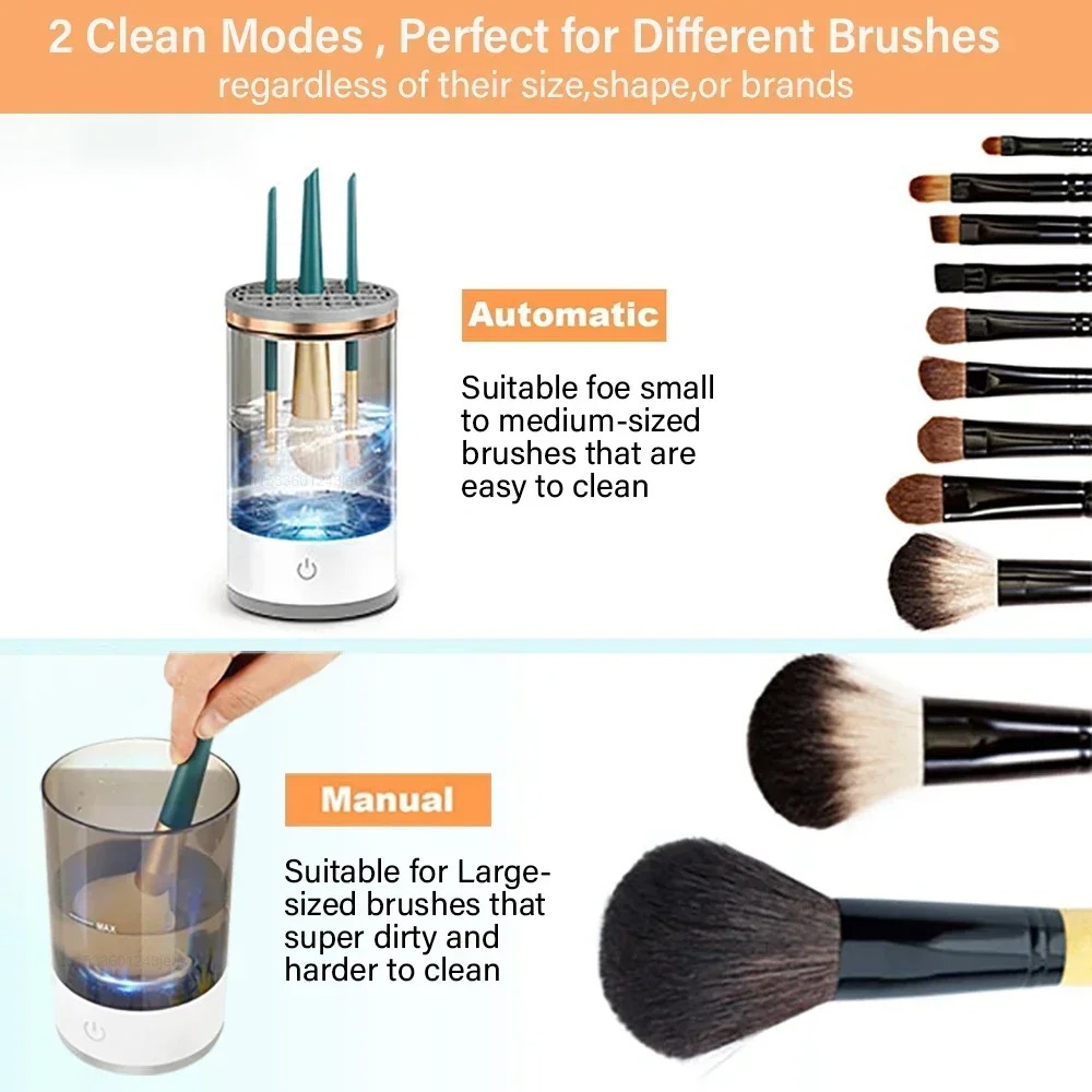 Automatic Electric Makeup Brus - Beauty Makeup Products ulasan dan harga