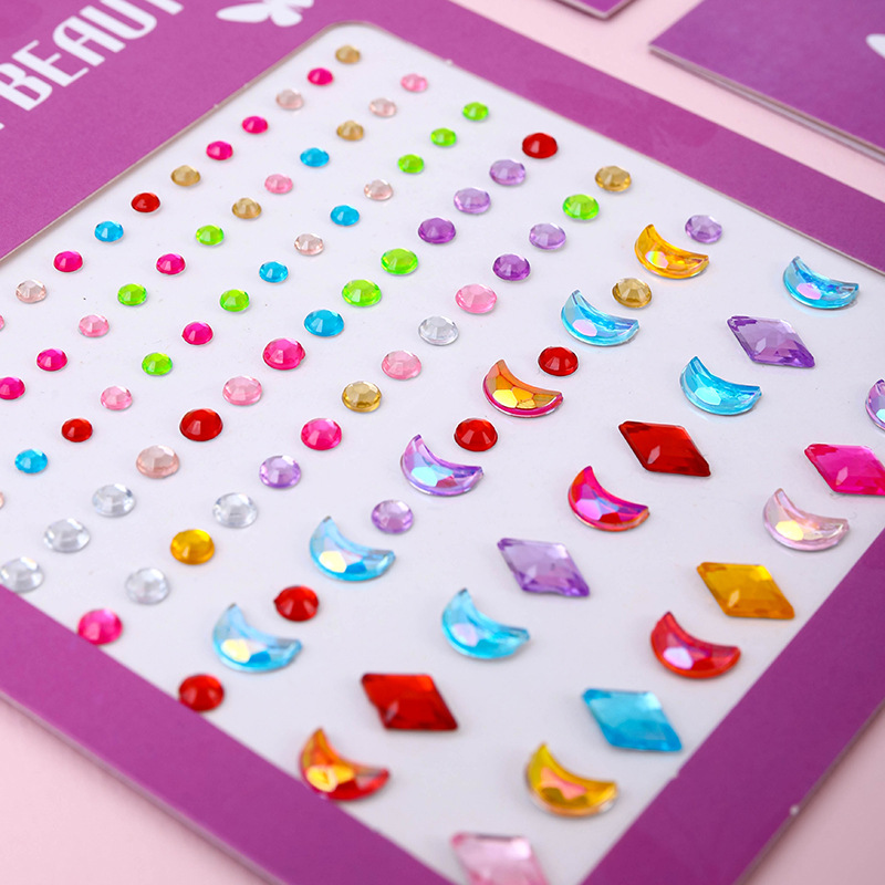 Hot Selling Face Gems Stickers - Beauty Of Makeup ulasan dan harga