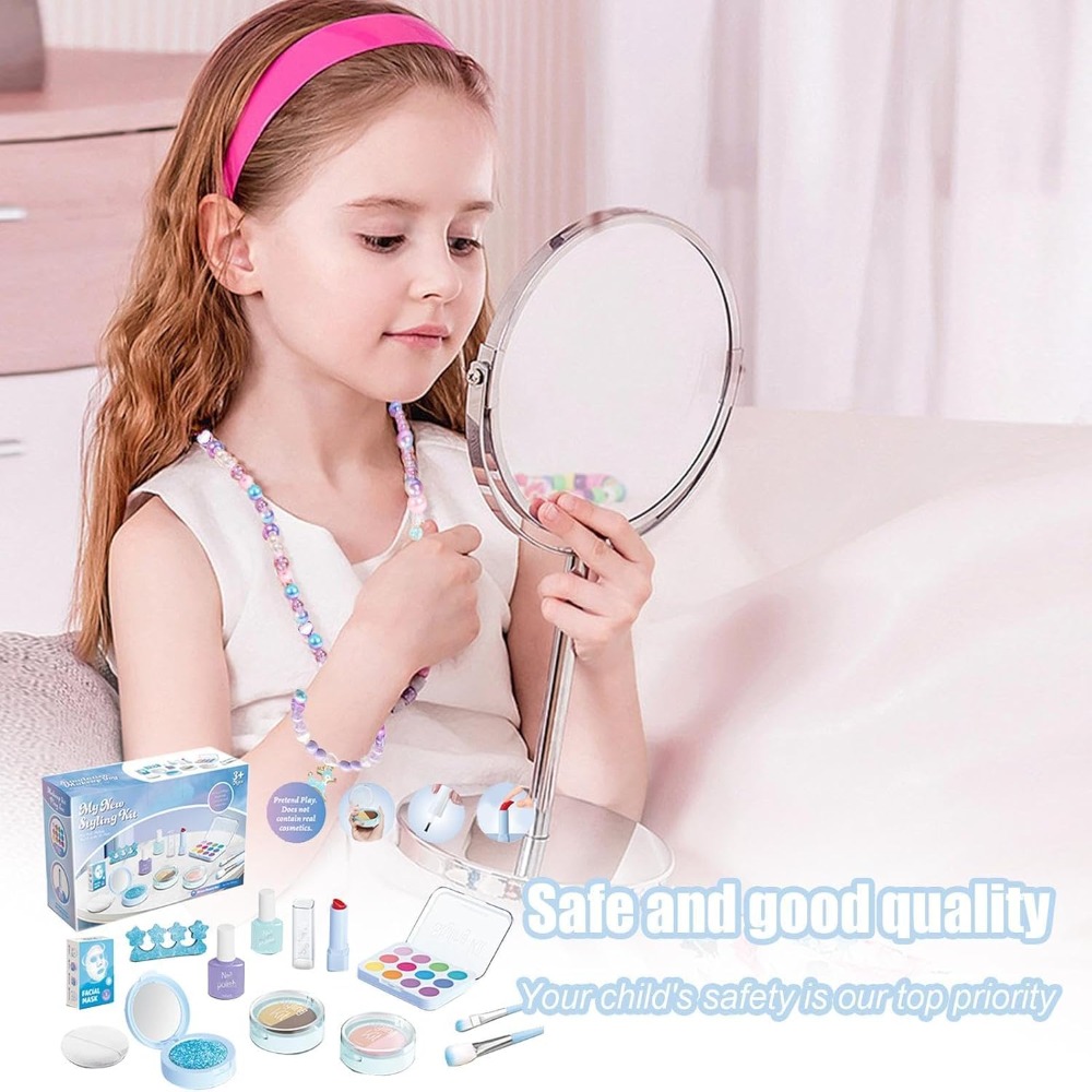 Beauty Salon Play Set Makeup K - Beauty Makeup Kit For Girls ulasan dan harga