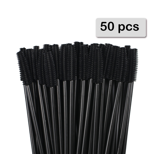 50pcs Silicone Mascara Wands A - Beauty Makeup Products ulasan dan harga