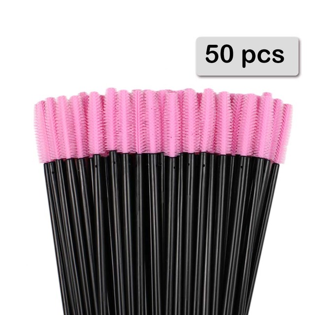 50pcs Silicone Mascara Wands A - Beauty Makeup Products ulasan dan harga