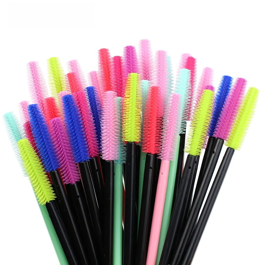 50pcs Silicone Mascara Wands A - Beauty Makeup Products ulasan dan harga