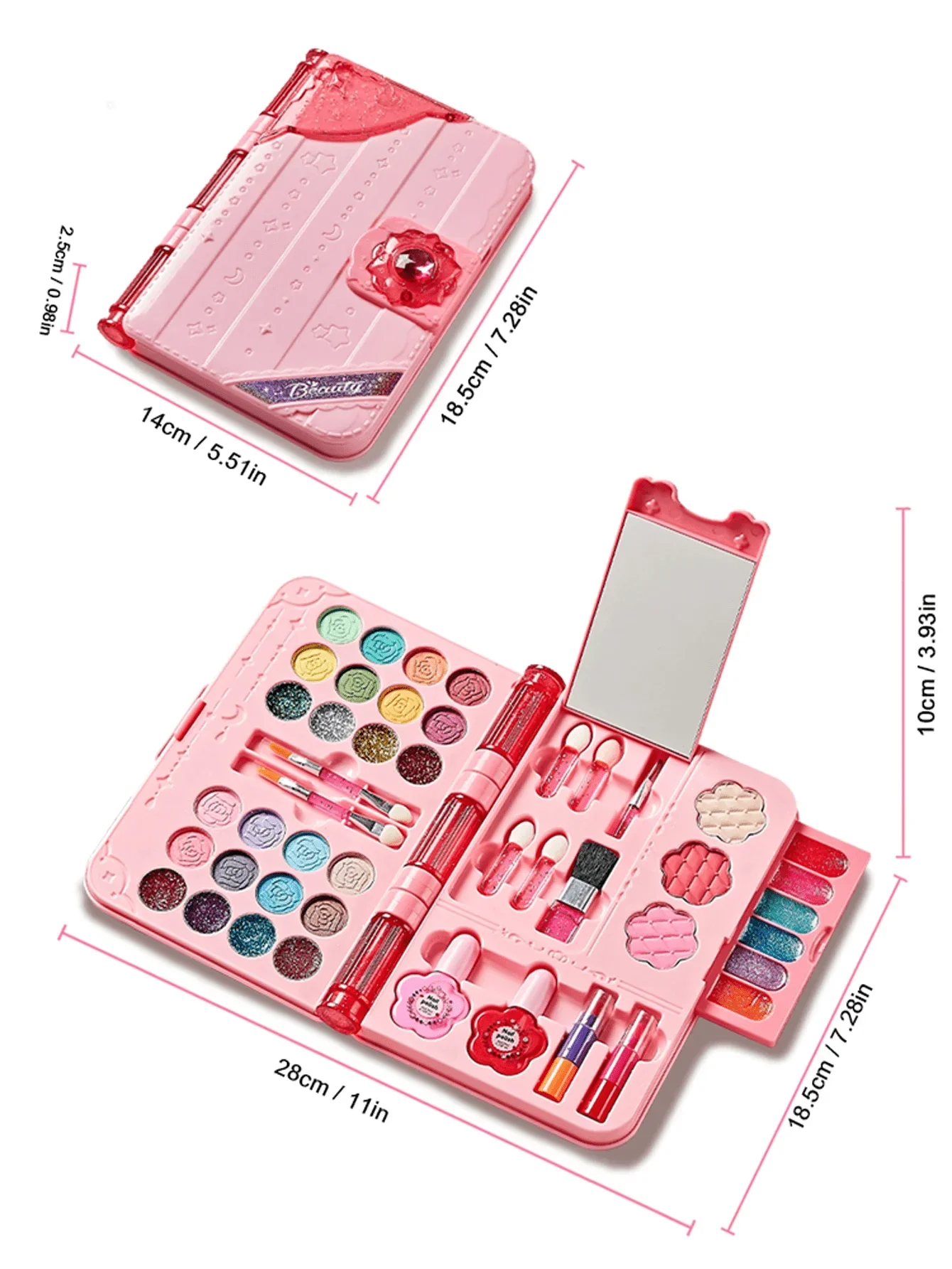 2026 Children's Day Best Gift  - Beauty Makeup Kit For Girls ulasan dan harga