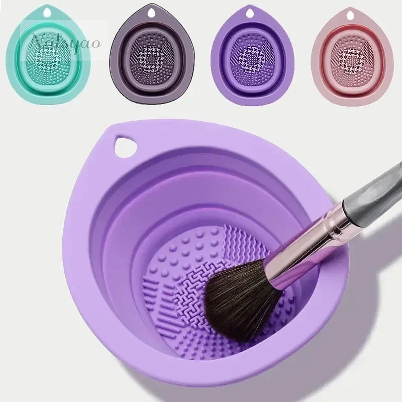 Silicone Folding Makeup Brush  - Beauty Makeup Box ulasan dan harga